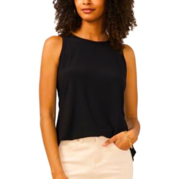 Lauren Ralph Lauren shirt - black 100% cotton sleeveless lightweight sweater - Picture 1 of 9